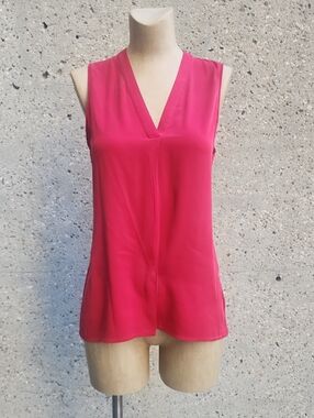 Theory Silk Sleeveless Blouse
